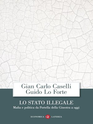 cover image of Lo Stato illegale